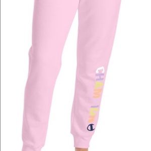 Champion light pink joggers